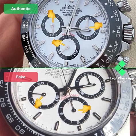 rolex daytona 16518 original vs fake|rolex daytona identification.